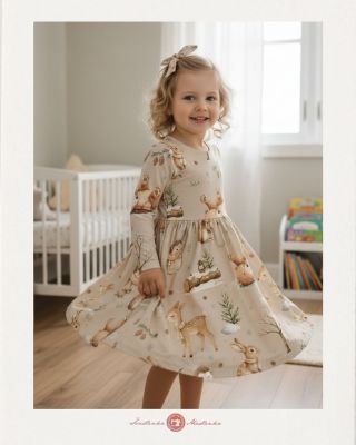 Jemný unisex vzor pro všechny malé kluky a holky, které milují zvířátka ❤️Vzor ZIMA V LESE 🌲❄️ Originální autorský vzor,...